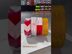 Faixa refletora PET prismática 2'X150ft ECE 104r para camiões Veículos