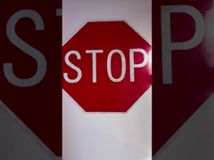 Sinais de trânsito reflexivos de alarme de desaceleração amarelo personalizados para a segurança rodoviária