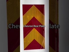 Sinais de aviso de alta intensidade para veículos de bicicleta em movimento lento