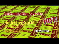 Limites de velocidade sinalização de aviso de perigo sinalização de conspicuidade do veículo para a Arábia Saudita