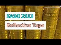 Saso metalizado aluminizado 2913 2 polegadas 25m 50m Retro reflectiva fita de visão para a Arábia Saudita