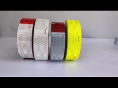 Dimensão Estilhaço de fita refletiva de veículo personalizado folhas de marcação de fita DOT-C2 de conspicuidade