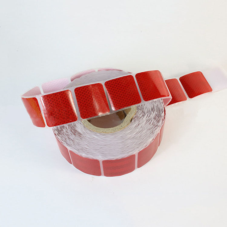 Faixa de segurança refletora à prova d'água 2 polegadas de largura 150 pés de comprimento - Vermelho, branco e amarelo para caminhões