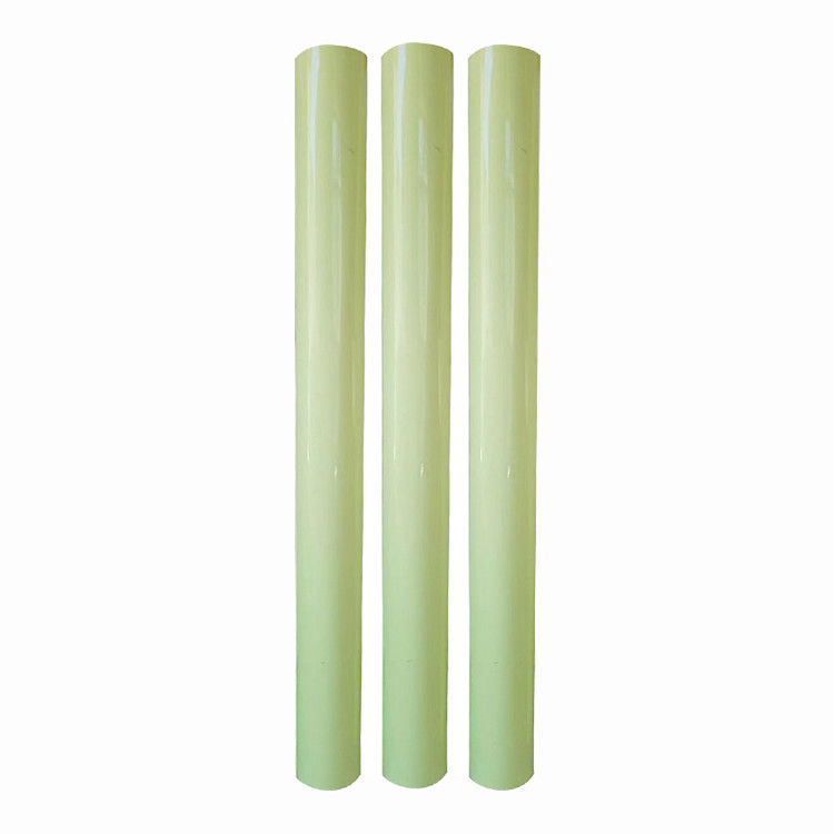 Película adesiva de vinil verde luminescente auto brilhante no escuro para sinalização de emergência