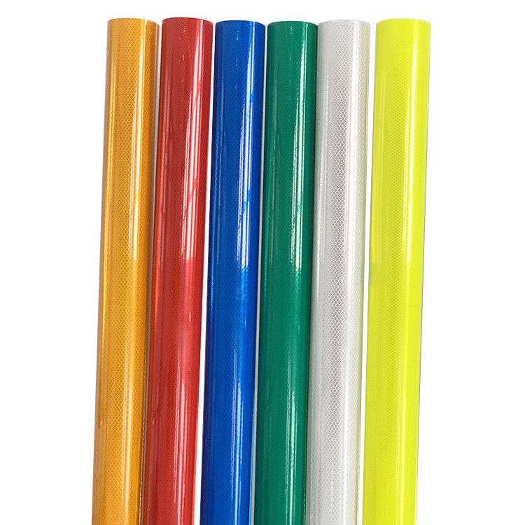 Folha refletora prismática de grau diamante de várias cores para a segurança do tráfego rodoviário