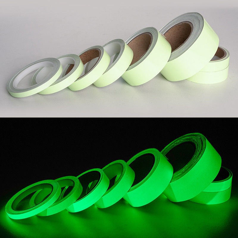 Auto-aderente Glow In The Dark Tape Film Adesivo luminoso para sinalização de segurança
