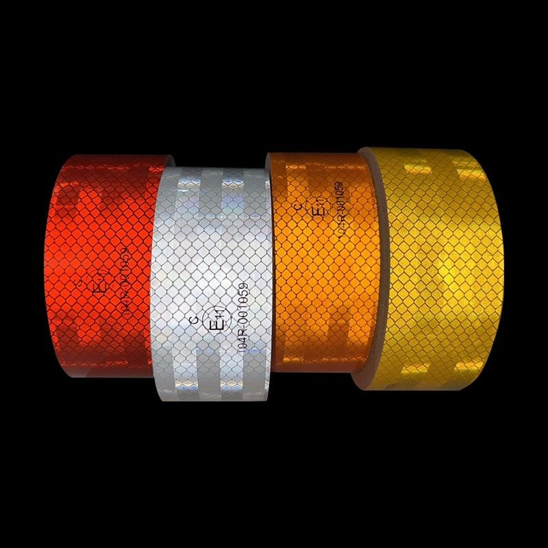 ECE fita refletora branca 2*150ft ASTM D9546 folha refletora tipo IV