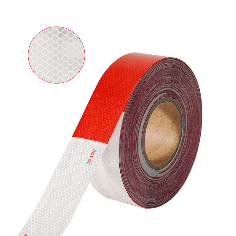 Alta intensidade 2 polegadas caminhão DOT C2 Reflector Trailer Tape Automóvel Motocicleta Cargo Tractor Trailer Aviso