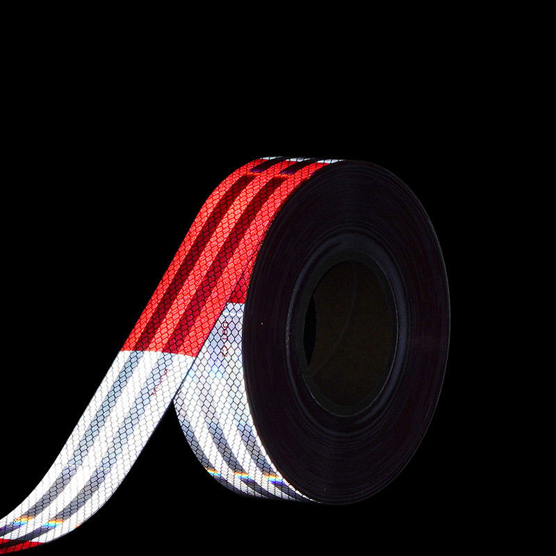 Tela adesiva LU de grau diamante de viscosidade Tela de produto de segurança reflectiva DOT-C2