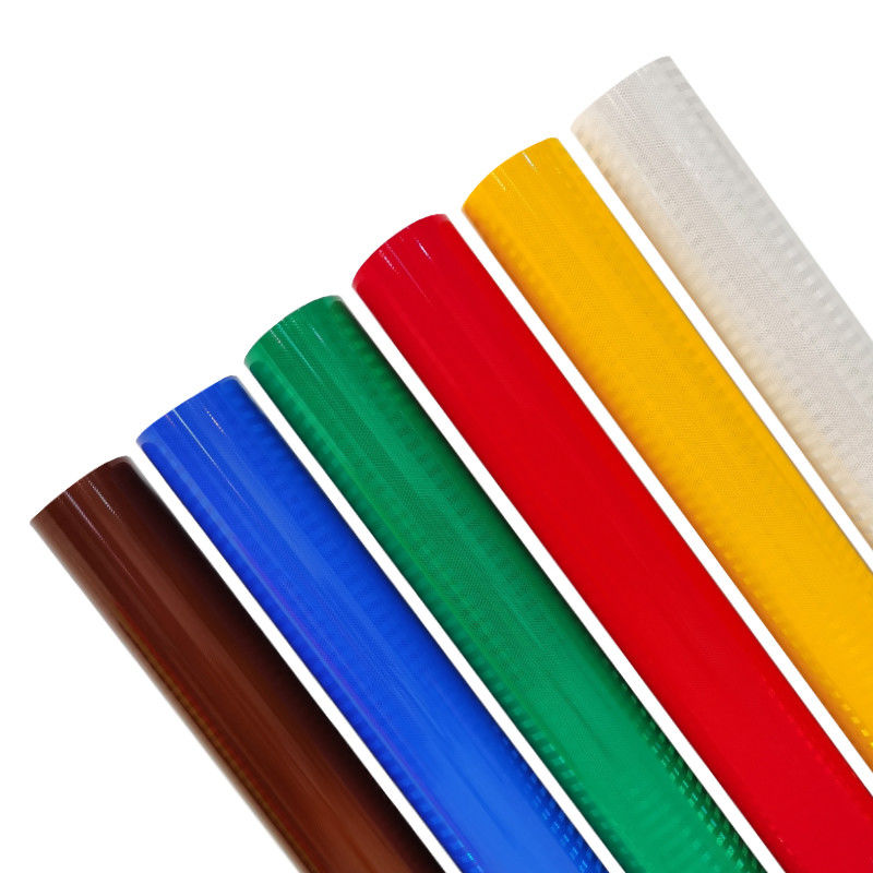 1.22X45.7m Alta visibilidade HIP Diamante Grau 3mqualidade Folha refletora de tipo micro prismáticoEco Solvente Impressão Arcílico para sinal de trânsito