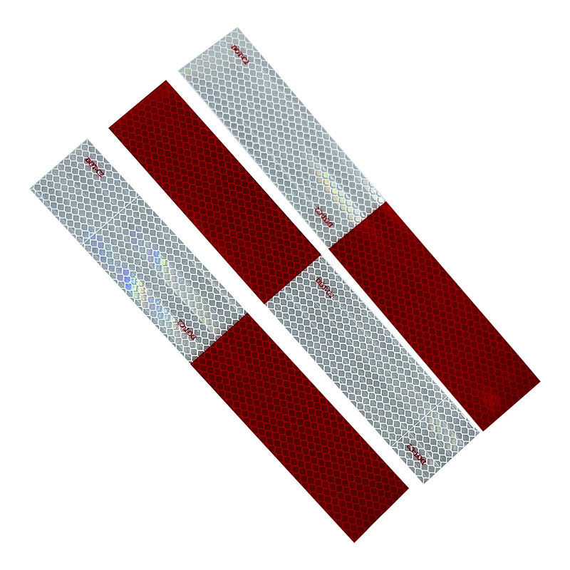 Pontos adesivos para camiões DOT-C2 Amostras Grátis Pontos adesivos para veículos Micro prisma Luz Retro Conspicuidade Fita refletora infravermelha
