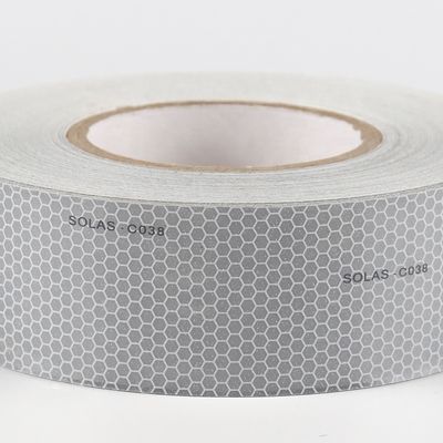 Bom preço Banda retrorreflectante de fava de mel adesiva de alta resistência SOLAS para barco salva-vidas on-line