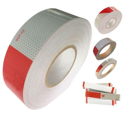 Bom preço DOT C2 Conspicuity Making Reflective Warning Tape Hi Vis Para Trailers on-line