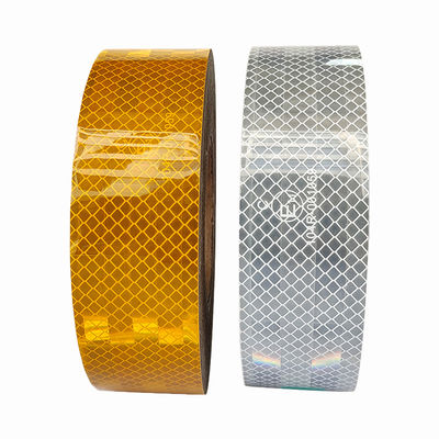Bom preço Faixa refletora ECE de metal aluminizado Vermelho Amarelo Branco Para Reboque on-line