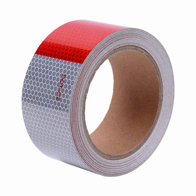 Bom preço PET Microbeads DOT Reflective Tape Sticker para caminhão on-line