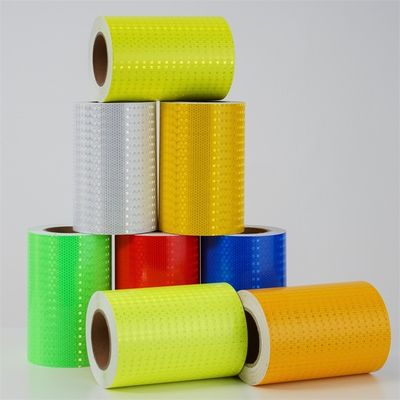 Bom preço Adesivo de fita reflectiva de alta visibilidade para a marcação industrial dos pilares dos veículos on-line