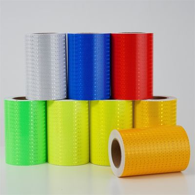 Bom preço Cintas de marcação de segurança de viscosidade refletiva de favo de mel prismáticas e brilhantes on-line