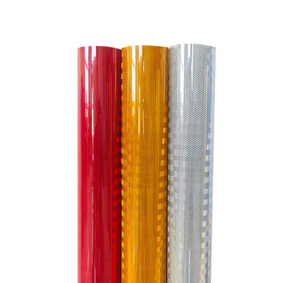 Bom preço Plata metalizada Folha refletiva micro-prismática Vinil Forte flexibilidade on-line