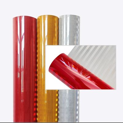 Bom preço Ouro Vermelho Prismático Folha Refletora Flexível Impressível ODM on-line
