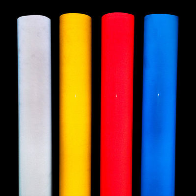 Bom preço Folha de vinil refletora resistente ao calor rasgável Vermelho Amarelo OEM on-line