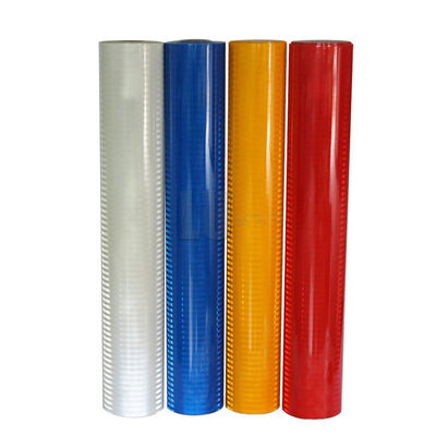 Bom preço Micro Prismático Folha Refletora Retratante Vinil Vermelho Visível de Alta Intensidade on-line