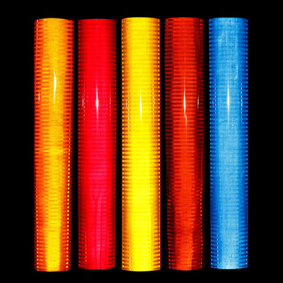 Bom preço Sinais de trânsito Alta intensidade Retro Reflector Folha Vinyl PET Material personalizado on-line
