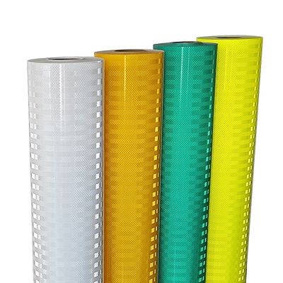 Bom preço TIPO II Grau de engenheiro Sinais de trânsito prismáticos Film de vinil reflectante ASTM D4956 on-line