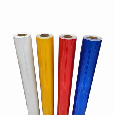 Bom preço Plotter Cutting Lettering Self Adhesive Folha refletora de grau de engenheiro para sinalizações de segurança on-line