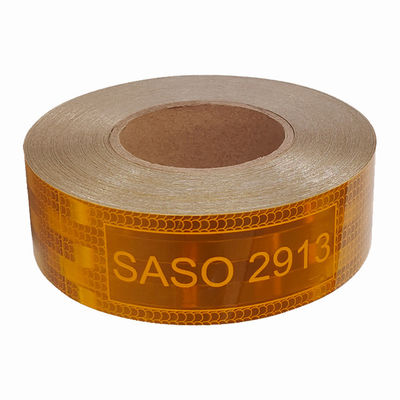 Bom preço ECE SASO 2913 fita refletiva folha adesiva de vinil para camiões on-line