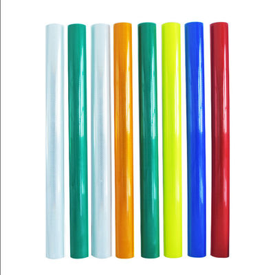 Bom preço Indicação de segurança micro-prismática adesivo refletor material de filme imprimível durável de diamantes on-line