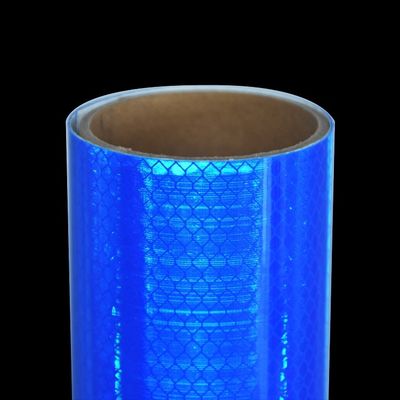 Bom preço Folha refletora de diamante prismático de cubos azuis para rodovias on-line