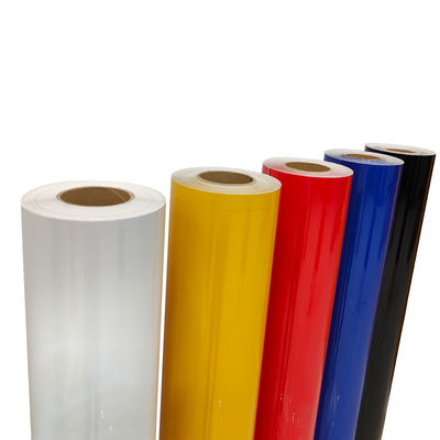 Bom preço ODM PET Reflective Vinyl Film Industrial para sinalização rodoviária de segurança on-line