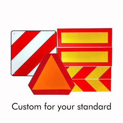 Bom preço Adesivos Refletores de Alta Visibilidade para Veículos, com Marcação Chamativa, Número da Placa Refletivo para Caminhões Pesados on-line
