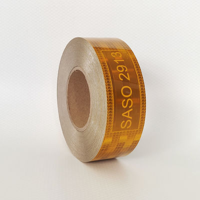 Bom preço Banda adesiva refletiva para reboque de caminhão, amarelo aluminado SASO 2913 on-line