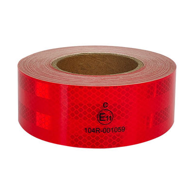 Bom preço Faixa refletiva auto-aderente amarelo personalizada ECE 104R para reboque de veículos on-line