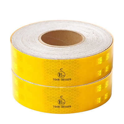 Bom preço PET adesivo personalizado adesivo vinil rolha de segurança Retro baú ECE 104r fita refletora on-line