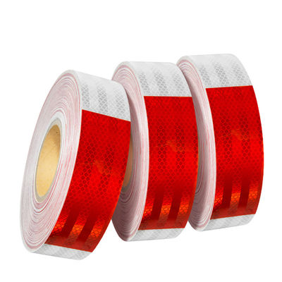 Bom preço Faixa refletiva de alta visibilidade vermelho e branco DOT-C2 para veículos on-line