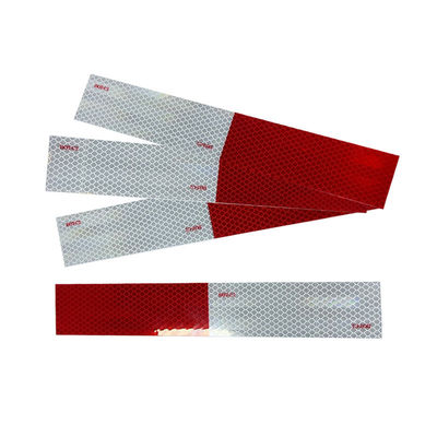 Bom preço Faixa de segurança auto-aderente reflectiva homologada DOT-C2 vermelho-branco para veículos pesados on-line