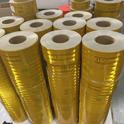 Bom preço 5 cm 7,5 cm 10 cm Caixa refletiva amarelo metalizada acrílica SASO 2913 on-line