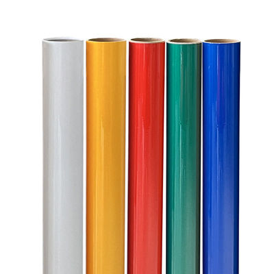 Bom preço 5 Years Printable Adhesive Engineer Grade Reflective Cutting Vinyl for Temporary Signs on-line