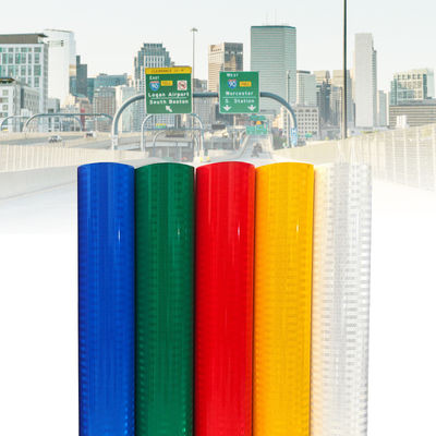 Bom preço Folha adesiva de plástico de tipo IV Folha refletiva prismática de alta intensidade ODM on-line