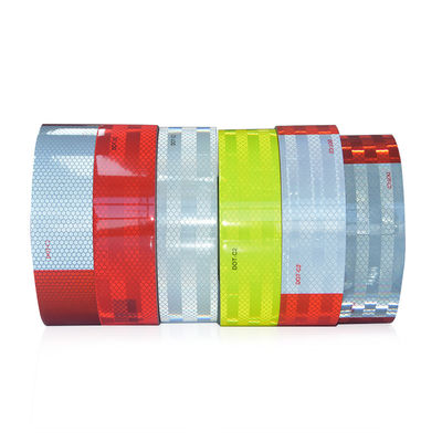 Bom preço Marcações para exteriores 5cm*5m / 5cm*25m 5cm*45m Fita Refletiva Sinalização de Trânsito Prisma de Visibilidade para Veículos e Caminhões on-line