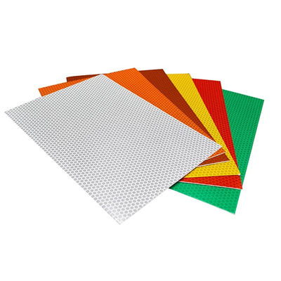 Bom preço Glass Beads High Intensity Grade Reflective Sheeting Relfective Film for Traffic Signs on-line