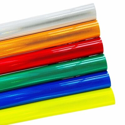 Bom preço High Visibility Diamond Grade Reflective Sheeting For Traffic Signs on-line