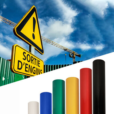 Bom preço Folha reflexiva de grau de engenheiro ASTM D4956 tipo I para sinais de controle de tráfego on-line