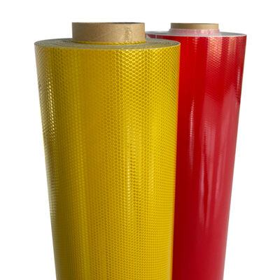 Bom preço Película refletora de contas de vidro ASTM Tipo III para sinalização de trânsito e marcações de veículos On-line
